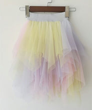 Load image into Gallery viewer, Mother Daughter Lace Tutu Skirt Mom and Daughter Dress Sisters Clothes Children's Veil Irregular Princess Dress Matching Family