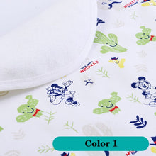 Load image into Gallery viewer, Disney Baby Waterproof Sheet Urine Changing Pads Urine Pad Cartoon Reusable Infant Bedding Nappy Burp Mattress Changing Mat
