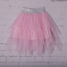 Load image into Gallery viewer, Mother Daughter Lace Tutu Skirt Mom and Daughter Dress Sisters Clothes Children's Veil Irregular Princess Dress Matching Family
