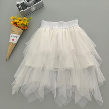 Load image into Gallery viewer, Mother Daughter Lace Tutu Skirt Mom and Daughter Dress Sisters Clothes Children's Veil Irregular Princess Dress Matching Family
