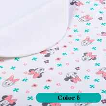 Load image into Gallery viewer, Disney Baby Waterproof Sheet Urine Changing Pads Urine Pad Cartoon Reusable Infant Bedding Nappy Burp Mattress Changing Mat

